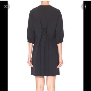 Tibi crepe corset dress